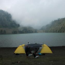 Our tent with very special view :)